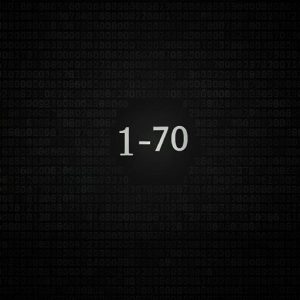 1-70 Any character