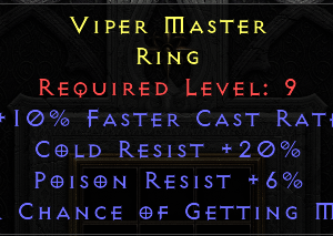 Viper Master - 10 FCR 20 CR 6 PR 21% MF - Non Ladder