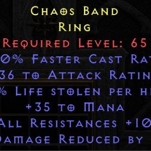 10 FCR 36 AR 8 LL 35 Mana 10 All Resist - Ladder