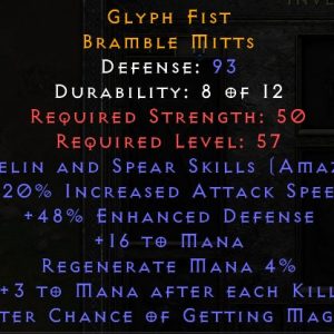 Glyph Fist - 2 Javelin 20 ias 3 Maek 19% MF