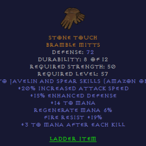 Stone Touch - 2/20 Javazon 3 Maek 19 FR