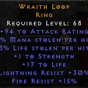 Wraith Loop - 4 ML 3 LL 30 LR 15 FR - Non Ladder